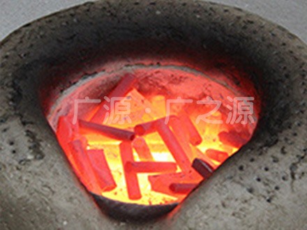 Steel tube smelting