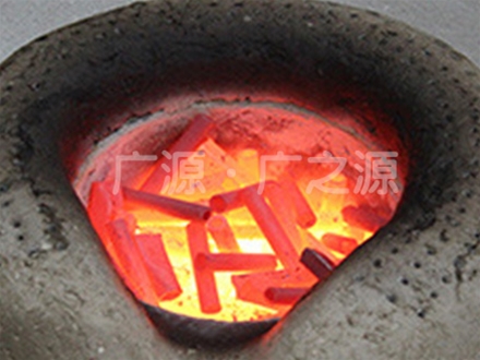 Steel tube smelting